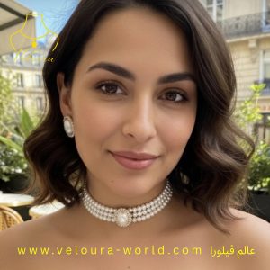 خلخال فضة خلخال لؤلؤ خلخال فخم إكسسوارات العرائس إكسسوارات عرائس مسكات عرائس