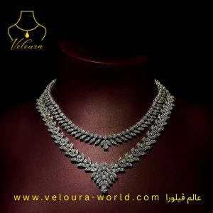 قلادة نسائية سلسلة ذهب سلسلة فاخرة سلسلة نسائية